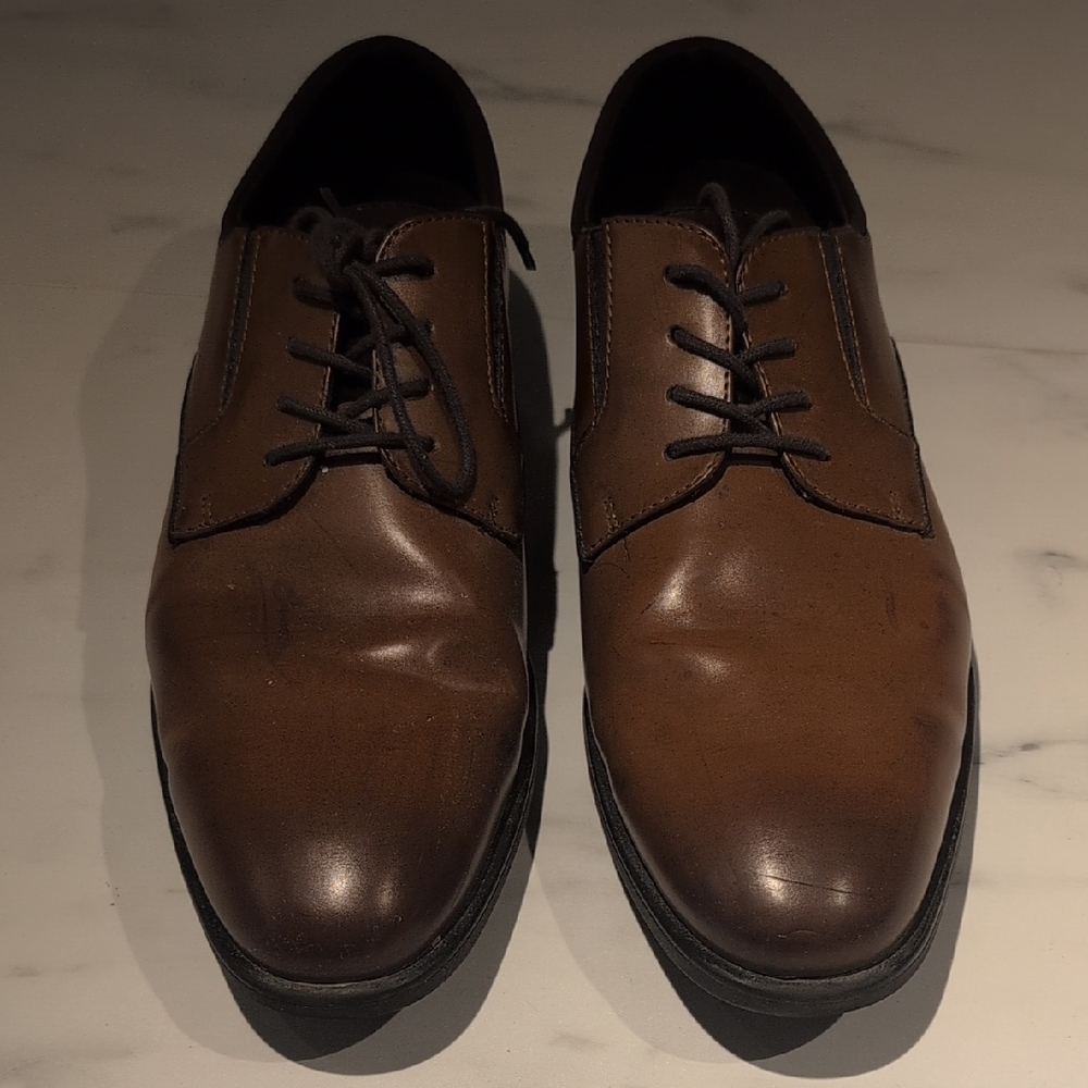 Kenneth Cole Reaction Dark Brown Oxfords
